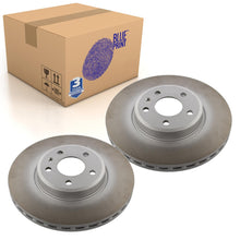 Load image into Gallery viewer, Pair of Front Brake Disc Fits Audi A4 quattro A5 8T Blue Print ADV184313