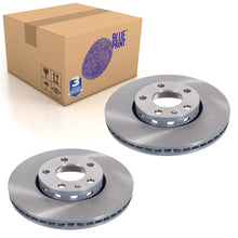 Load image into Gallery viewer, Pair of Front Brake Disc Fits Seat Exeo Volkswagen Passat 4 Blue Print ADV184319