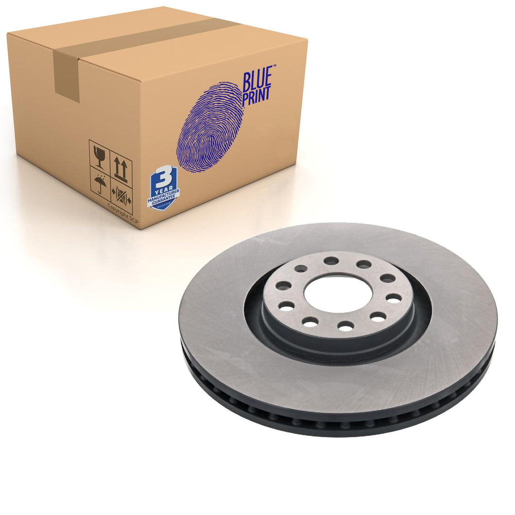 Front Left Brake Disc Fits Seat Exeo 3R OE 8E0615301AD Blue Print ADV184321