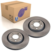Load image into Gallery viewer, Pair of Front Brake Disc Fits Volkswagen Bora 4motion Clasi Blue Print ADV184334