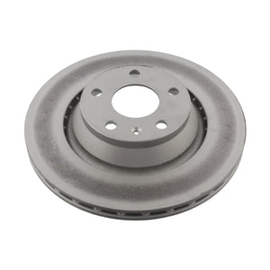 Pair of Rear Brake Disc Fits Volkswagen Audi OE 8J0615601A Blue Print ADV184342