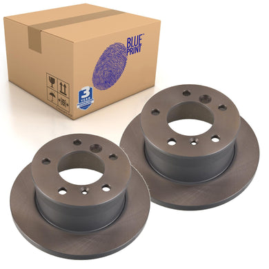 Pair of Rear Brake Disc Fits Mercedes-Benz OE 9024230312 Blue Print ADV184355
