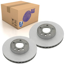 Load image into Gallery viewer, Pair of Front Brake Disc Fits Ford Volkswagen Sharan Transp Blue Print ADV184358