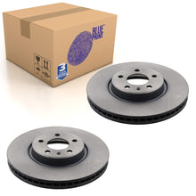 Load image into Gallery viewer, Pair of Front Brake Disc Fits Volkswagen Audi Blue Print ADV184368