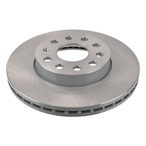 Pair of Front Brake Disc Fits Peugeot OE 5Q0615301A Blue Print ADV184377
