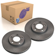 Load image into Gallery viewer, Pair of Front Brake Disc Fits Volkswagen Passat Blue Print ADV184383