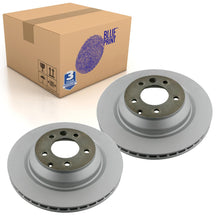 Load image into Gallery viewer, Pair of Rear Brake Disc Fits Audi Q7 Porsche Cayenne Blue Print ADV184389