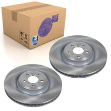 Load image into Gallery viewer, Pair of Rear Brake Disc Fits Audi A6 A7 A8 OE 4H0615601L Blue Print ADV184393