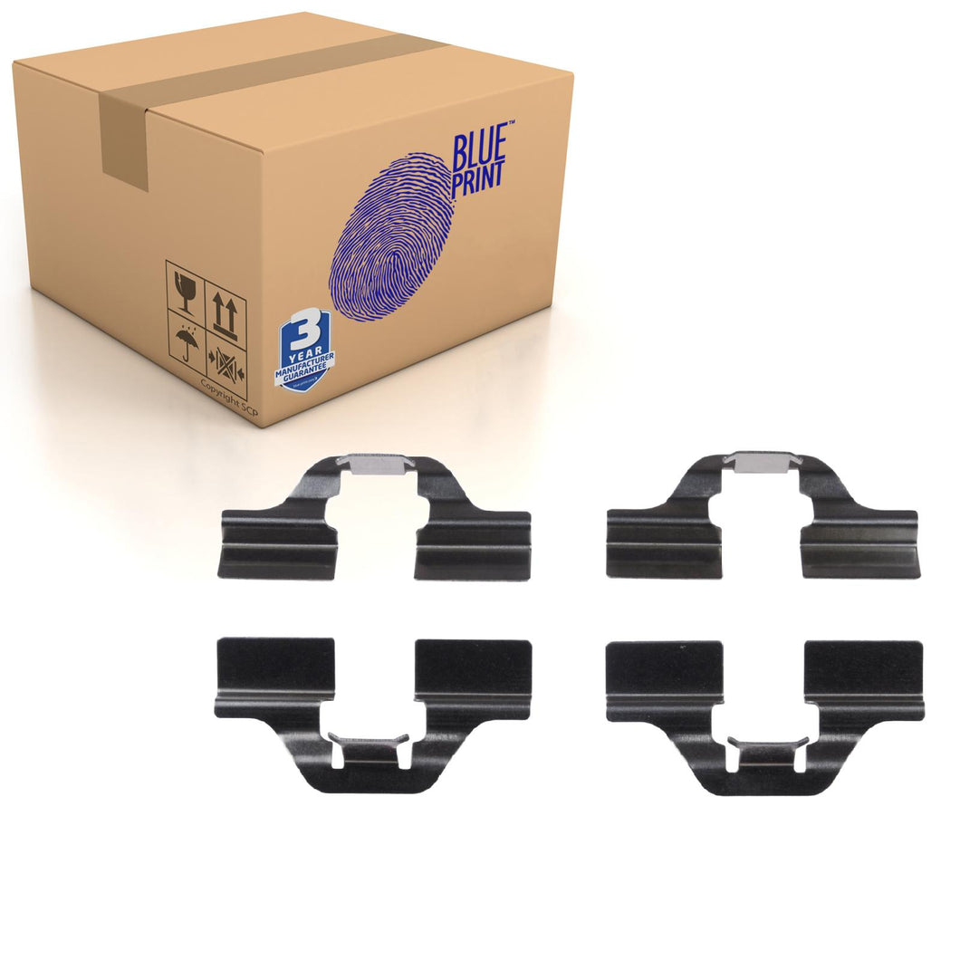 Rear Brake Pad Set Fitting Kit Fits Volkswagen Bora Eos Go Blue Print ADV1848601