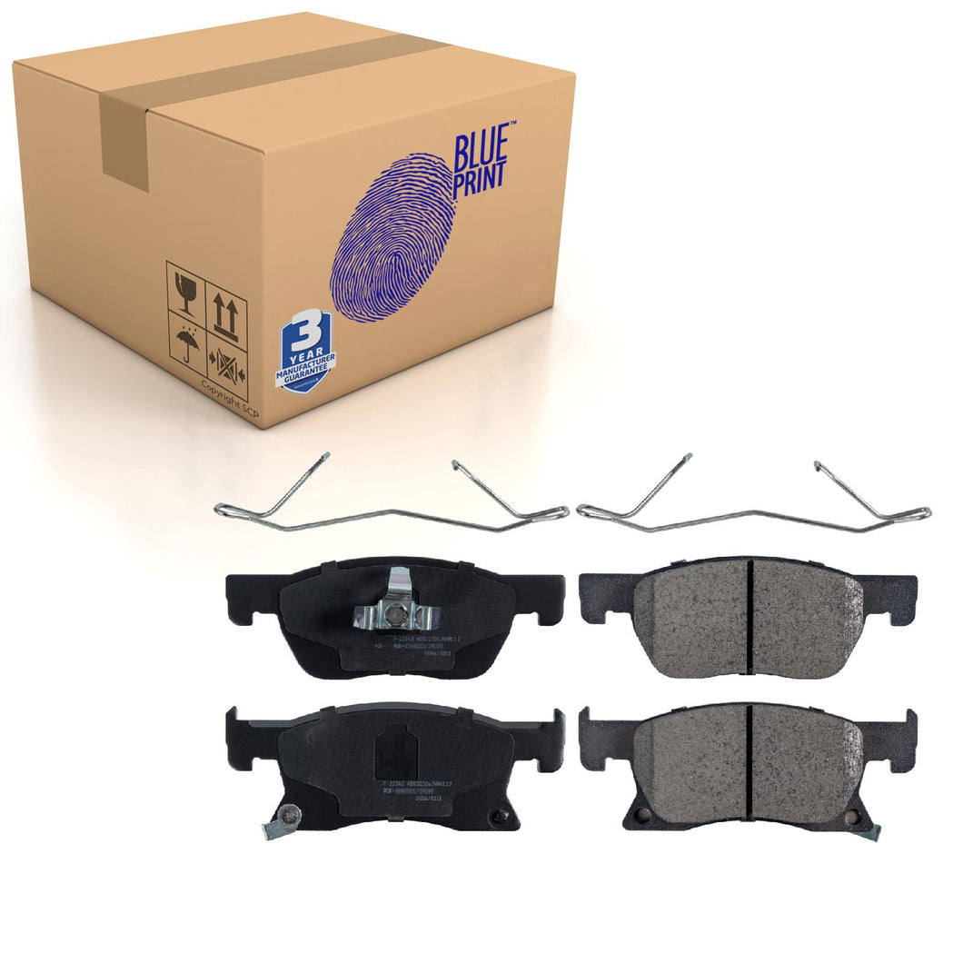 Front Brake Pads Astra Set Kit Fits Vauxhall 39103797 Blue Print ADW194218