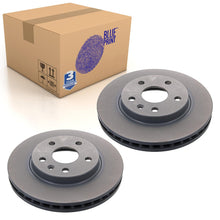 Load image into Gallery viewer, Pair of Front Brake Disc Fits Vauxhall Insignia 4x4 Country Blue Print ADW194301