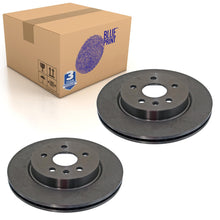 Load image into Gallery viewer, Pair of Rear Brake Disc Fits Vauxhall Insignia Chevrolet GM Blue Print ADW194305