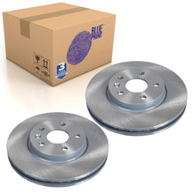 Load image into Gallery viewer, Pair of Front Brake Disc Fits Vauxhall OE 13515906 Blue Print ADW194330