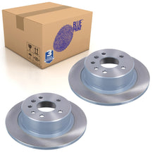 Load image into Gallery viewer, Pair of Rear Brake Disc Fits Vauxhall Omega OE 569121 Blue Print ADW194341