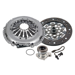 Clutch Kit Inc Concentric Slave Cylinder Fits Vauxhall Corsa Blue Print ADZ93060