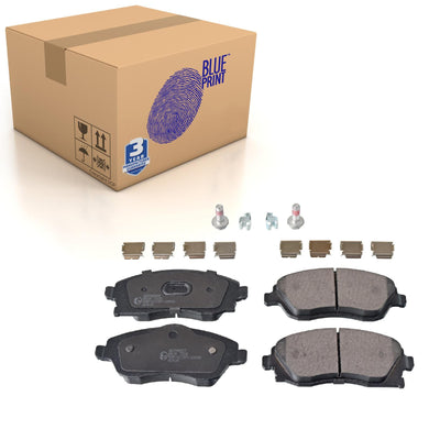 Front Brake Pads Corsa Set Kit Fits Vauxhall 16 05 974 Blue Print ADZ94227