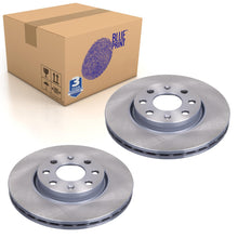 Load image into Gallery viewer, Pair of Front Brake Disc Fits Vauxhall Adam Corsa Combo Van Blue Print ADZ94332