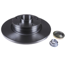 Load image into Gallery viewer, Pair of Rear Brake Disc Inc Wheel Bearing Abs Sensor Ring Ax Blue Print ADZ94334