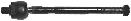Front Tie Rod Fits Alfa Romeo 75 90 Alfetta Alfetta Gt Giulietta Moog AL-AX-3019