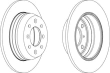 Load image into Gallery viewer, Rear Pair Of Brake Discs Fits Alfa Romeo OE 60516948 Ferodo DDF002