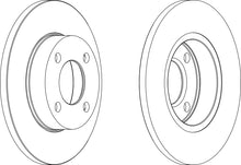 Load image into Gallery viewer, Pair Of Coated Brake Discs Ferodo DDF048C