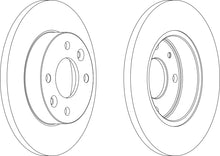 Load image into Gallery viewer, Pair Of Coated Brake Discs Ferodo DDF055C