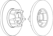 Load image into Gallery viewer, Brake Disc Single Ferodo DDF058-1