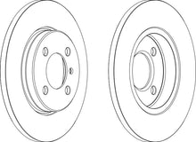 Load image into Gallery viewer, Front Pair Of Brake Discs Fits BMW OE 34111154747 Ferodo DDF062