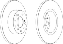 Load image into Gallery viewer, Front Pair Of Brake Discs Fits Citroen Fiat Peugeot Talbot Ferodo DDF069