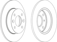 Load image into Gallery viewer, Pair Of Coated Brake Discs Ferodo DDF070C