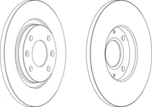 Load image into Gallery viewer, Pair Of Coated Brake Discs Ferodo DDF1000C