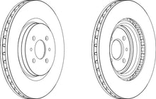 Load image into Gallery viewer, Front Pair Of Brake Discs Fits Fiat OE 46465088 Ferodo DDF1002