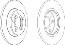 Load image into Gallery viewer, Pair Of Coated Brake Discs Ferodo DDF1012C