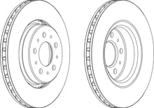 Load image into Gallery viewer, Front Pair Of Brake Discs Fits Volvo OE 272276 Ferodo DDF1031