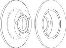 Load image into Gallery viewer, Pair Of Coated Brake Discs Ferodo DDF1033C