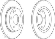 Load image into Gallery viewer, Pair Of Coated Brake Discs Ferodo DDF1034C