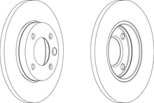 Load image into Gallery viewer, Pair Of Coated Brake Discs Ferodo DDF103C