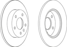 Load image into Gallery viewer, Pair Of Coated Brake Discs Ferodo DDF1044C