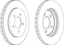 Load image into Gallery viewer, Pair Of Coated Brake Discs Ferodo DDF1058C