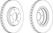 Load image into Gallery viewer, Pair Of Coated Brake Discs Ferodo DDF1069C