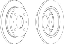 Load image into Gallery viewer, Front Pair Of Brake Discs Fits Hyundai OE 5171202000 Ferodo DDF1077