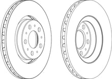 Load image into Gallery viewer, Pair Of Coated Brake Discs Ferodo DDF1078C