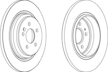 Load image into Gallery viewer, Pair Of Coated Brake Discs Ferodo DDF1099C