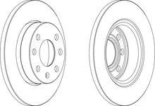 Load image into Gallery viewer, Pair Of Coated Brake Discs Ferodo DDF116C