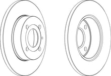 Load image into Gallery viewer, Front Pair Of Brake Discs Fits Alfa Romeo OE 130474 Ferodo DDF127