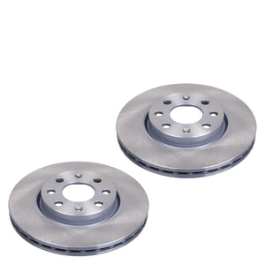 Pair Of Coated Brake Discs Ferodo DDF1304C