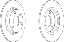 Load image into Gallery viewer, Pair Of Coated Brake Discs Ferodo DDF132C