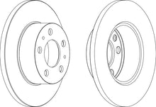 Load image into Gallery viewer, Front Pair Of Brake Discs Fits Volvo OE 270737 Ferodo DDF136