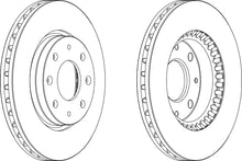 Load image into Gallery viewer, Front Pair Of Brake Discs Fits Kia OE 517122F100 Ferodo DDF1528