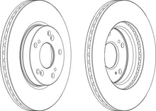 Load image into Gallery viewer, Pair Of Coated Brake Discs Ferodo DDF1539C